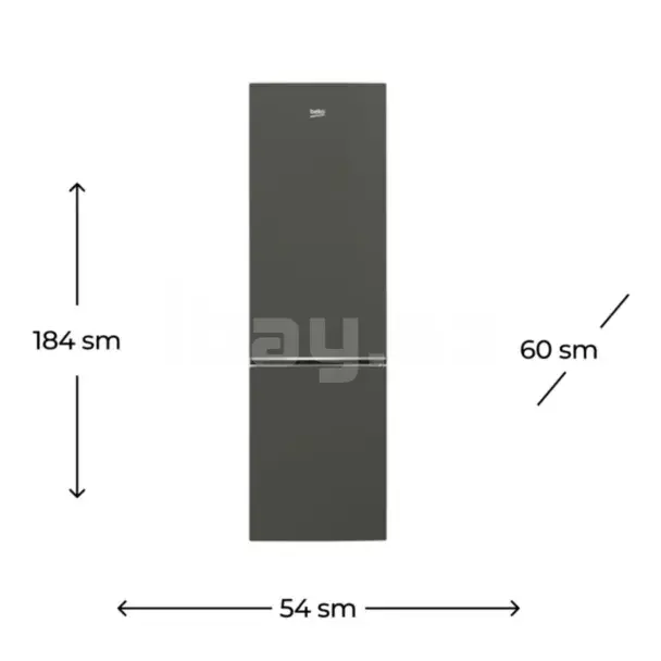 Beko B1RCSK312G Холодильник 3