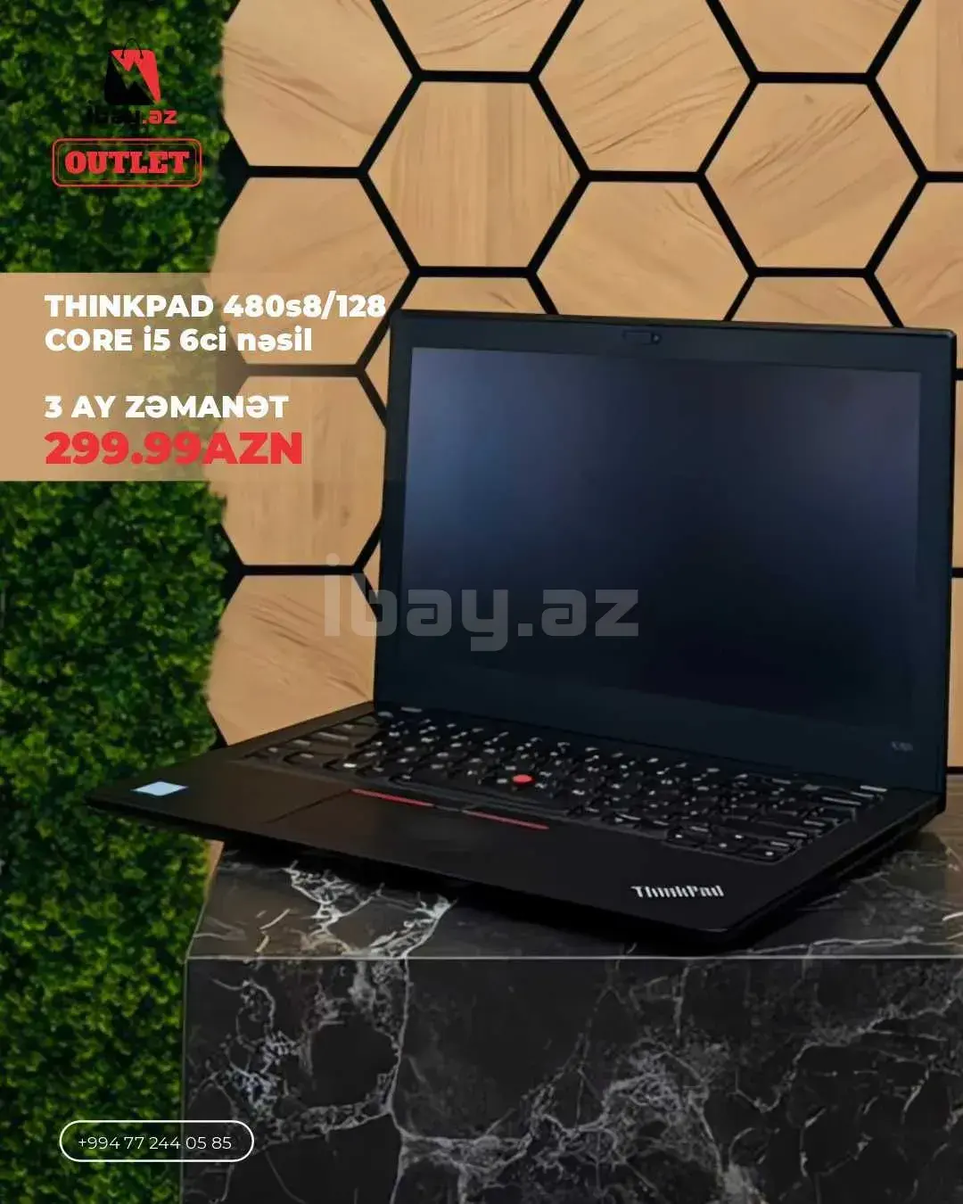Ноутбук Lenovo ThinkPad T460s Intel Core i5-6300U 8GB RAM 128GB SSD