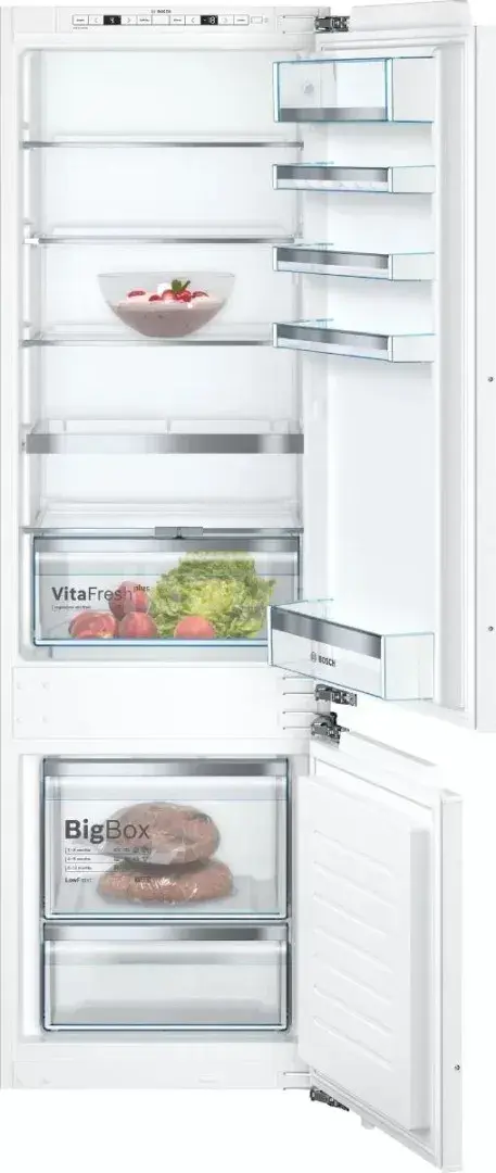 Встраиваемый холодильник Bosch KIS87AF30U – 276 л, Low Frost, HyperFresh Plus, Series 6 1