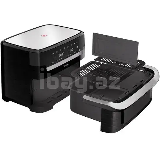 Tefal Dual Easy Fry Flex EY922DE0 2700 Вт 9 л Аэрофритюрница Air Fryer – Dual Zone 3
