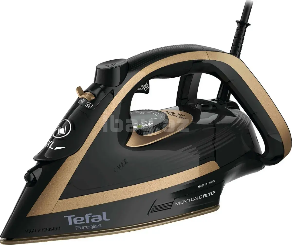 Tefal Puregliss FV8064E0 Ütü – 3000W Güc, Anti-Kalsium və Güclü Buxar