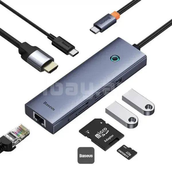 Baseus Flite Series 7-in-1 B00052805813-00 USB-C HUB