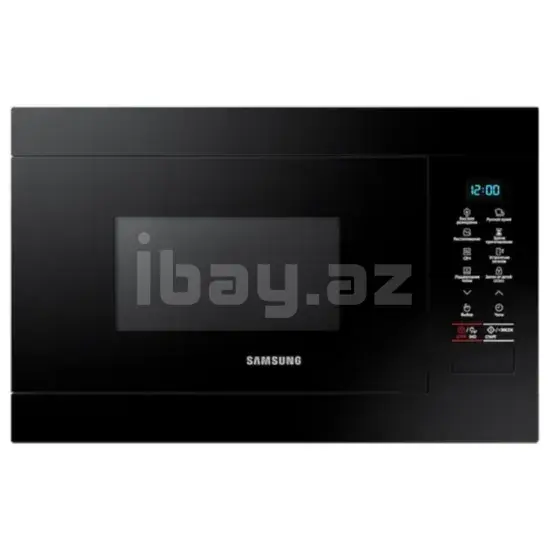 Daxili quraşdırılan mikrodalğalı soba Samsung MS23A7118AK/BW