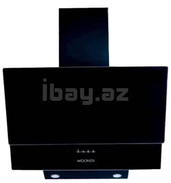 Wooner M-AS3002D/BG Black Черная каминная кухонная вытяжка