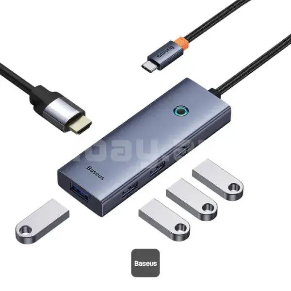 Baseus Flite Series 5-in-1 B00052809813-00 USB-C HUB