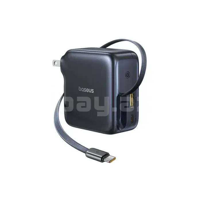 Baseus EnerCore CJ11 E0120M00 100W Сетевое зарядное устройство со встроенным кабелем