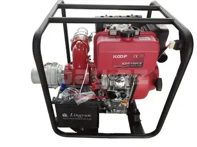 Дизельная мотопомпа Koop 100CE с чугунным насосом (100/80 мм)