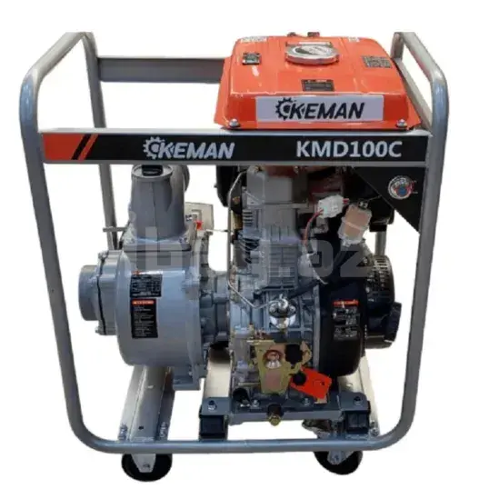 Бензиновая мотопомпа Keman 100C (4 дюйма)