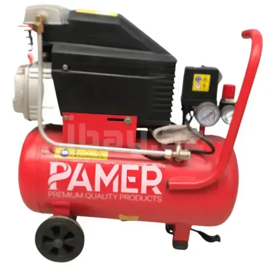 Pamer 24L Hava Kompressoru (Yağlı, Pistonlu)