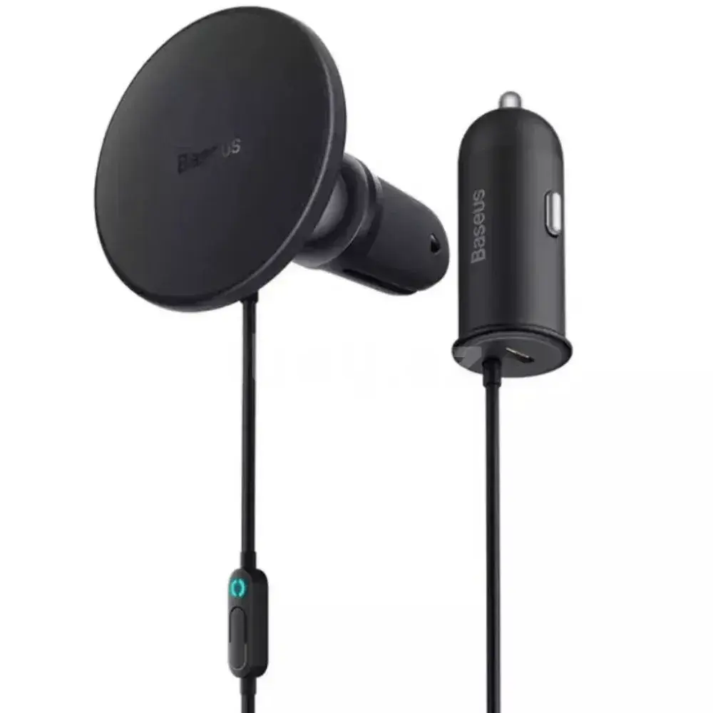 Baseus CW01 Magnetic Wireless Car Charger 40W Автомобильный держатель