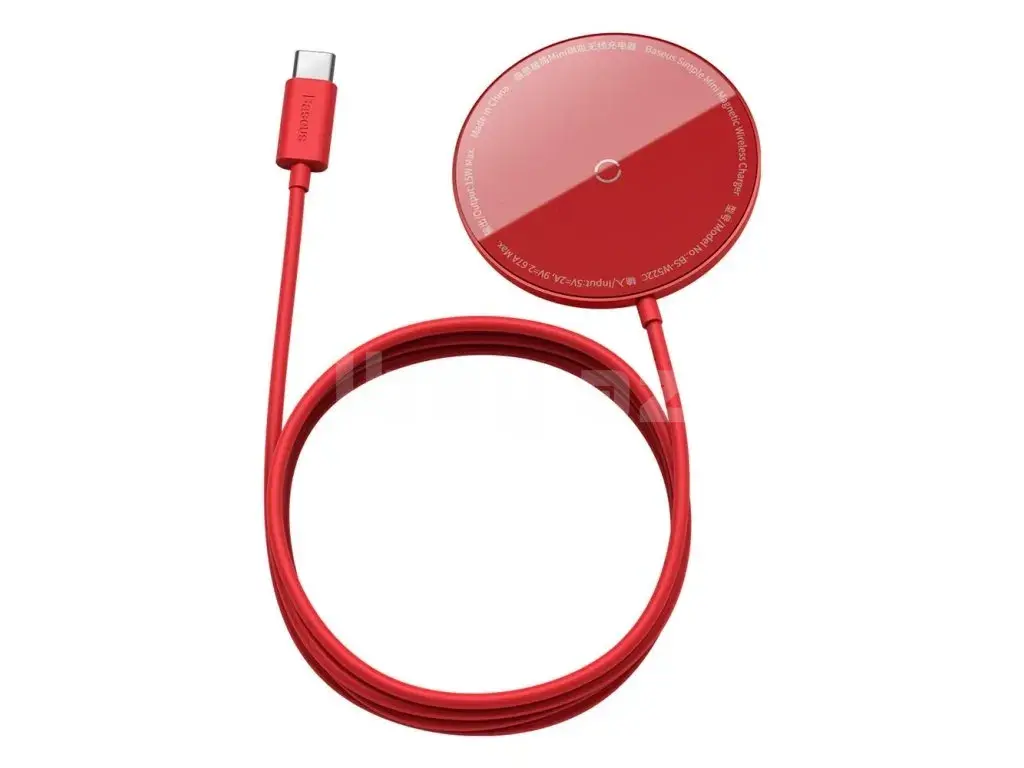 Baseus Simple Mini Magnetic WXJK-H09 Беспроводное зарядное устройство 15W