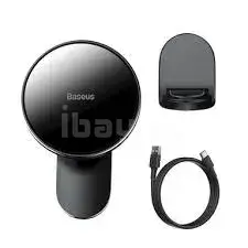 Avtomobil üçün maqnitli simsiz şarj cihazı Dashboard/Air Vent Black 2