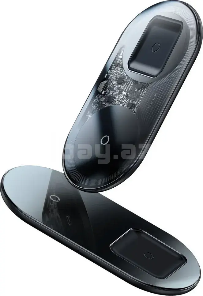 Baseus Simple Pro 2-in-1 BS-W508 WXJK-CA02 Двойное беспроводное зарядное устройство