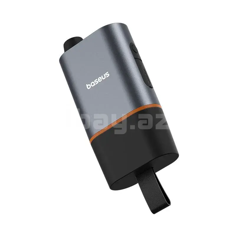 Avtomobil üçün təhlükəsizlik aləti Baseus SharpTool Emergency Hammer Pro USB-C Flashlight Knife Black C10934401111-00