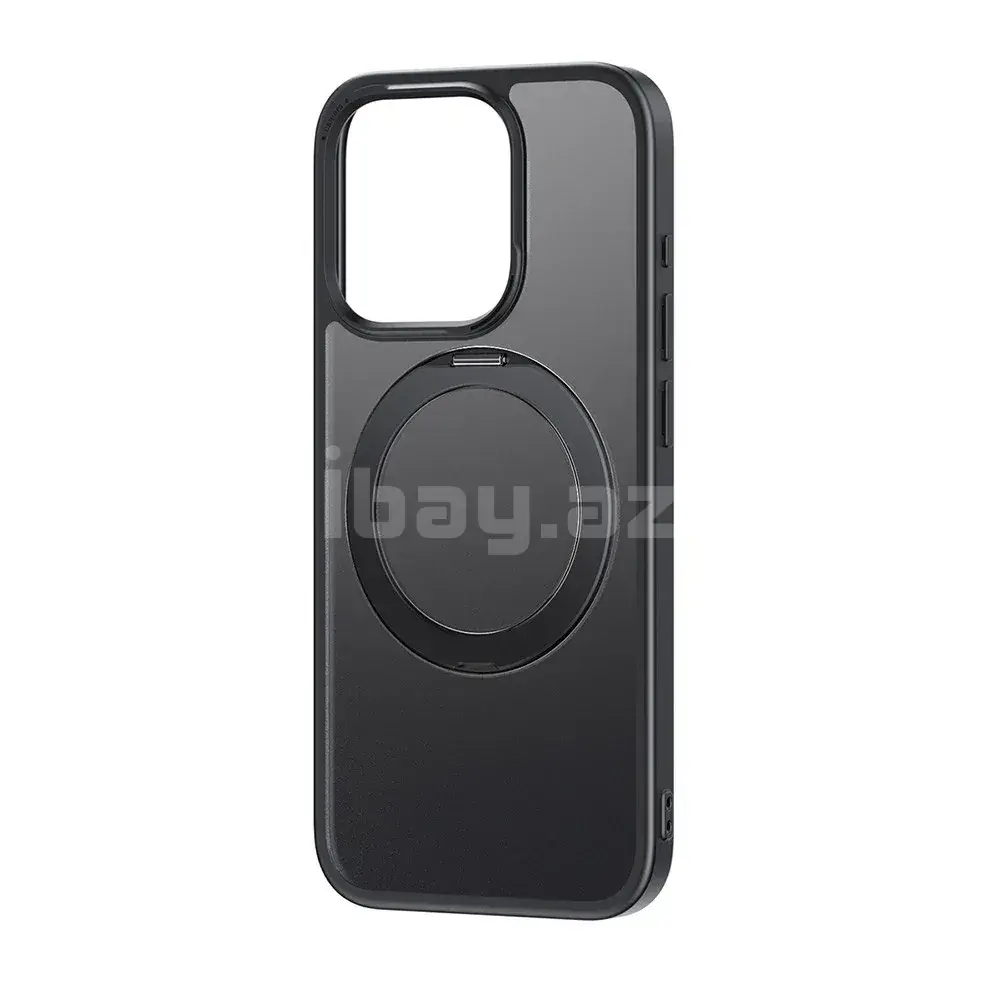 Baseus CyberLoop Series Магнитный чехол для серии iPhone 15 Frosted Black