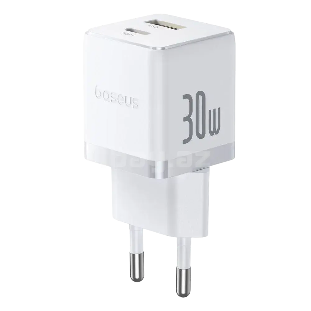 Baseus Palm Fast Charger C+U 30W Зарядный адаптер USB-C и USB-A