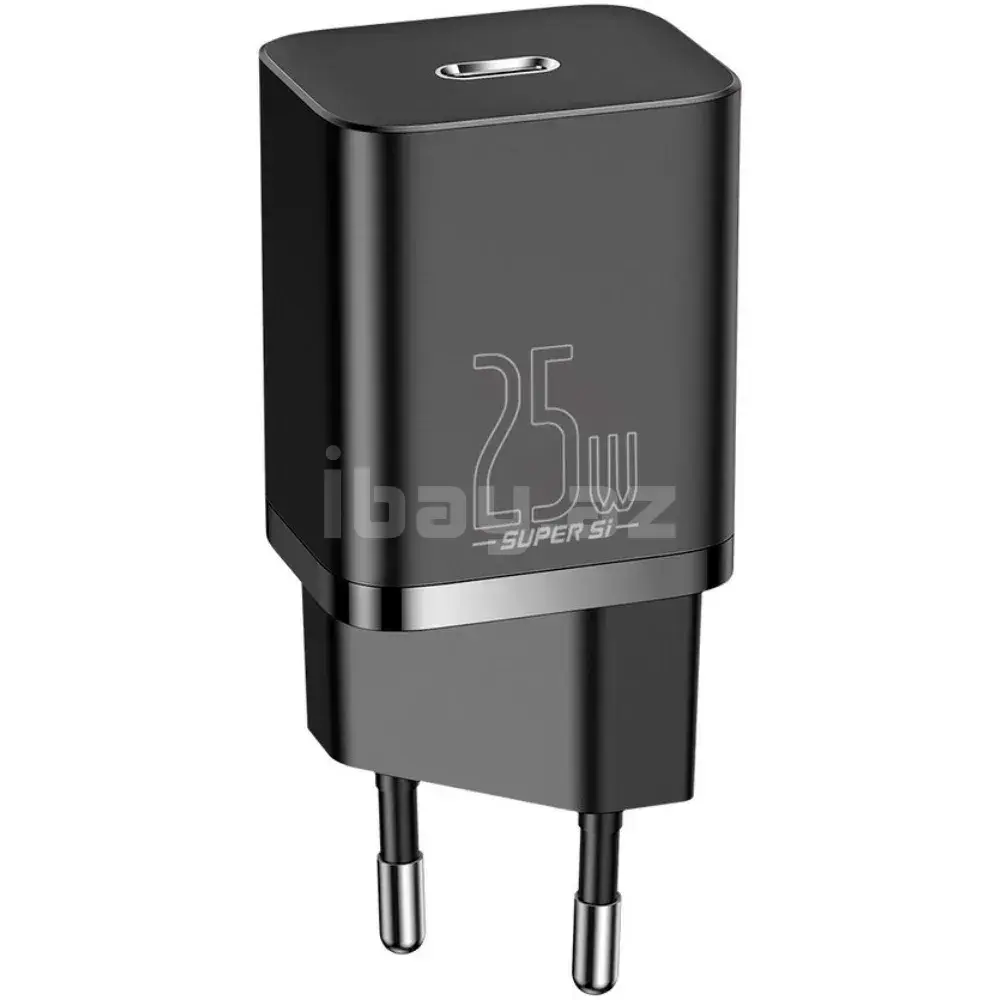 Baseus Super Si Quick Charger 1C 25W Адаптер USB-C с кабелем