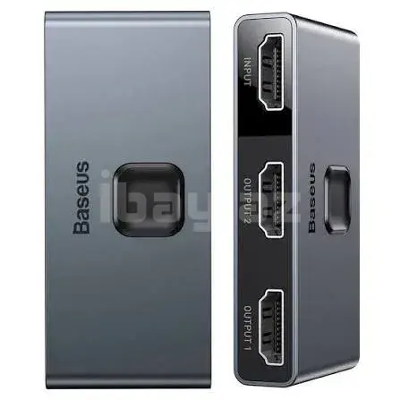 Baseus Matrix CAHUB-BC0G 4K HDMI Двунаправленный переключатель Space Gray 2