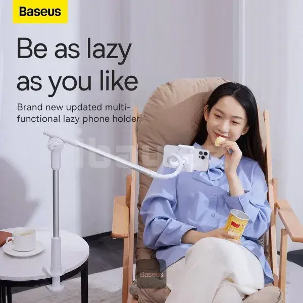 Baseus Unlimited Adjustment SULR-0S Гибкий держатель телефона 360° 2