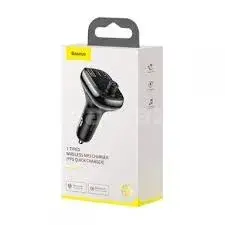 Baseus S-13 CCTM-B01 Bluetooth 5.0 FM Modulyator + Type-C Avtomobil Şarj Cihazı 2