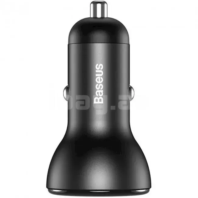 Baseus Smart Digital Display Dual USB CCBX-B0G 45W Sürətli Avtomobil Şarj Cihazı