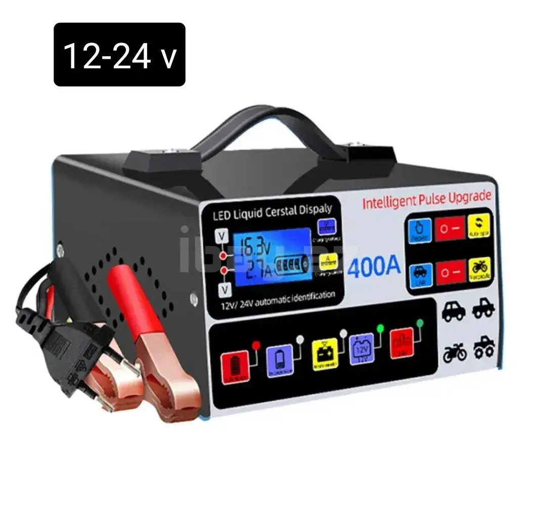 Профессиональное пуско-зарядное устройство (12V/24V - 400A)