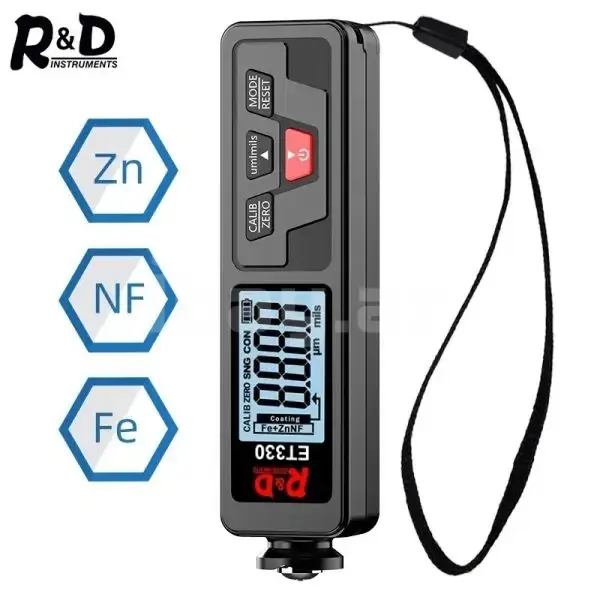 R&D ET-300 Professional Rəqəmsal Boya Qalınlığı Ölçən Cihaz (Bluetooth ilə)