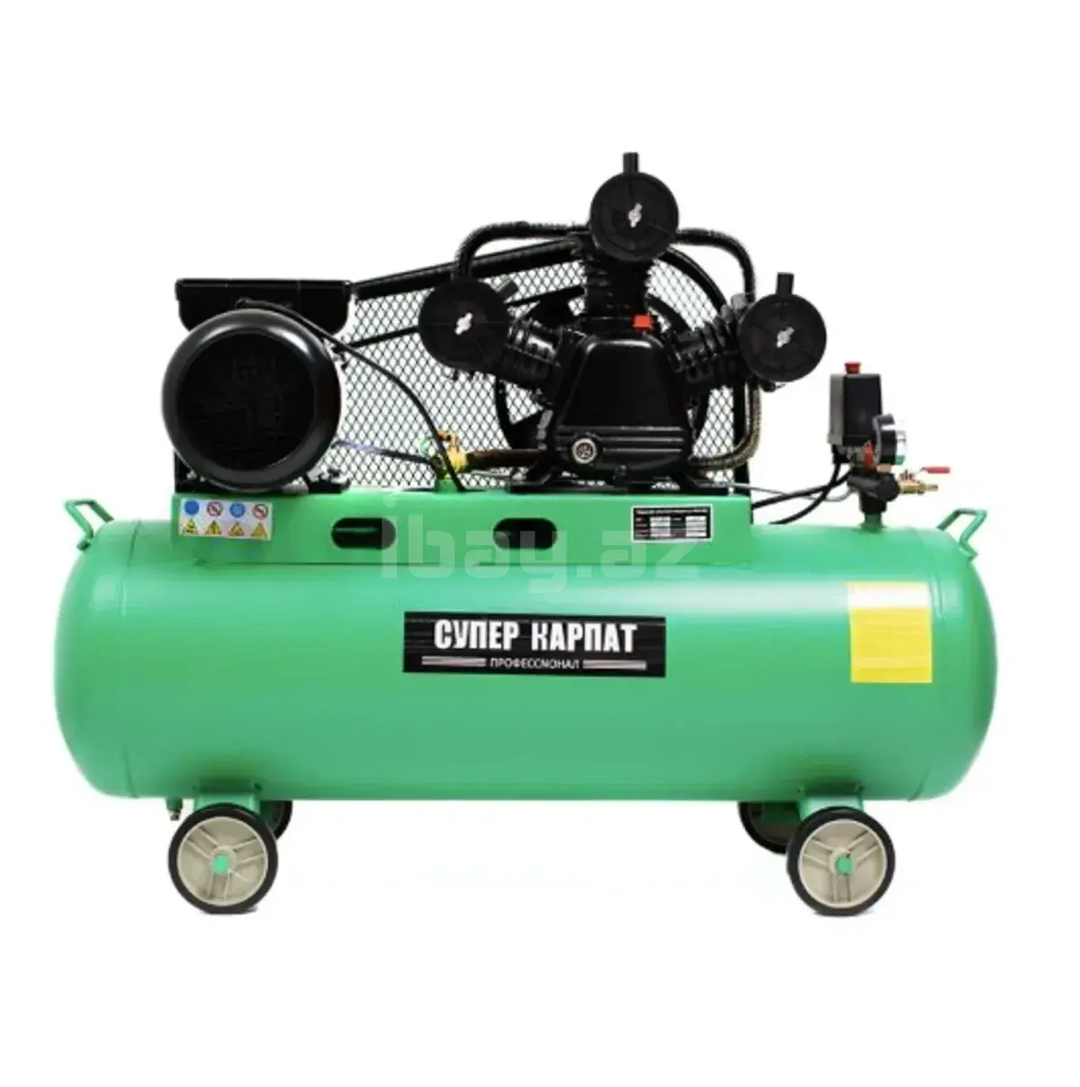 Karpat Hava Kompressoru 100L (3 Silindr) – Maksimal Güc və Professional Məhsuldarlıq