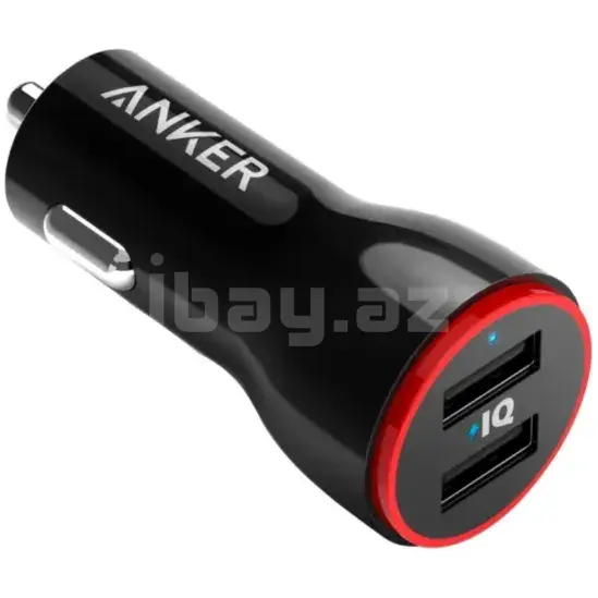 Автомобильное зарядное устройство Anker PowerDrive 2 24W 2-Port USB (A2310)