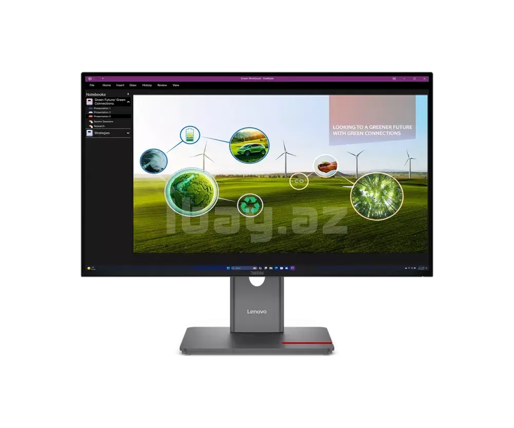 Lenovo ThinkVision P27Q-40 64A7GAT6EU 27" QHD IPS 120Hz Профессиональный монитор