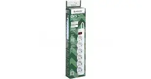 Defender DFS 153 Şəbəkə Süzgəci – 6 Çıxışlı, 3m, Ağ