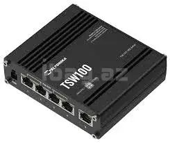 Промышленный неуправляемый PoE-коммутатор Teltonika TSW100