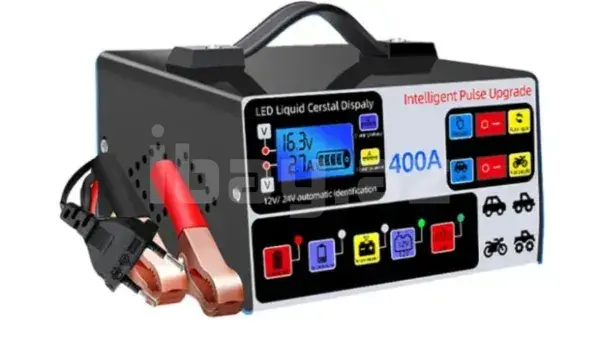 Профессиональное зарядное устройство для аккумуляторов 12/24 В (400А)