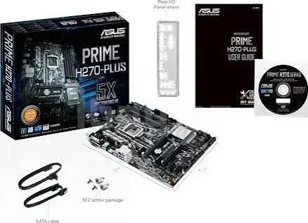 ASUS PRIME H270-PLUS 90MB0S90-M0EAY0 LGA1151 H270 DDR4 ATX Ana Plata 3