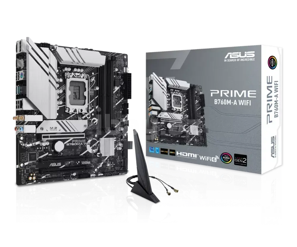 ASUS PRIME B760M-A WIFI 90MB1EL0-M1EAY0 B760 LGA1700 DDR5 Wi-Fi 6 Материнская плата