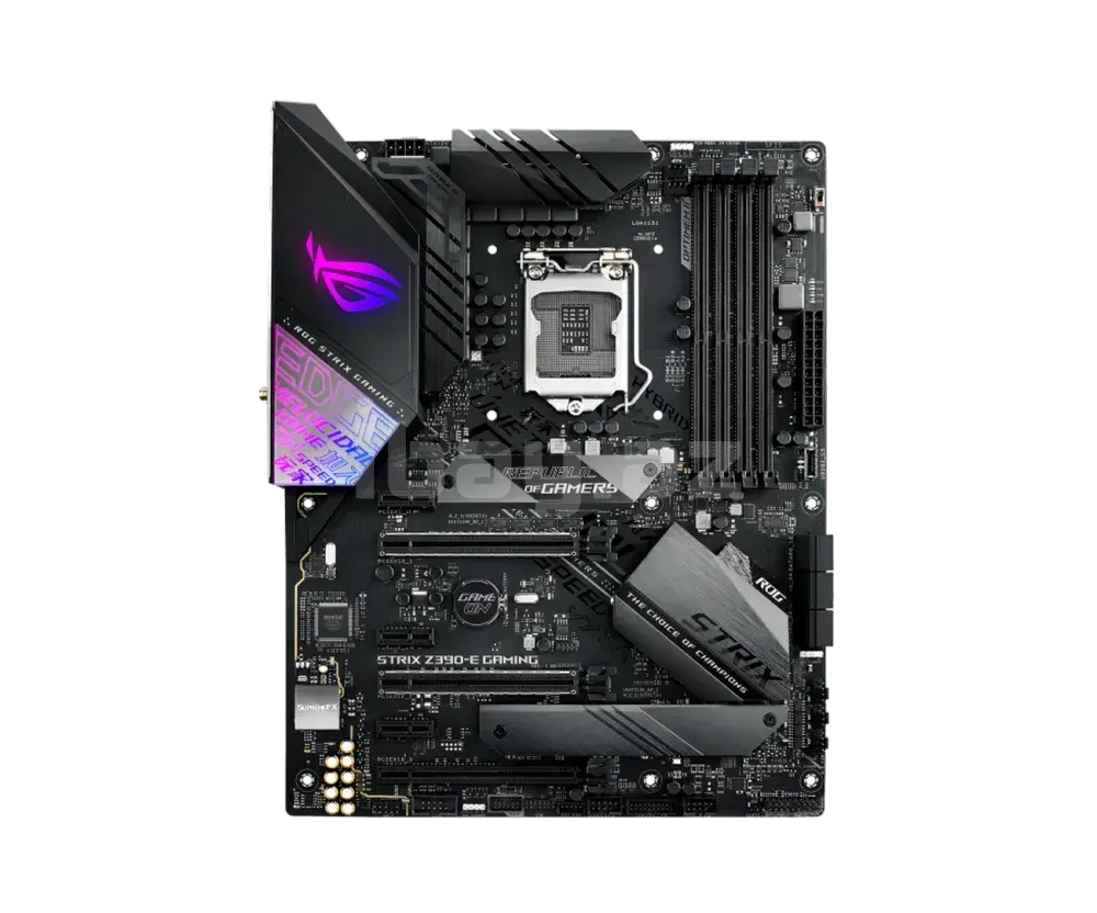 ASUS ROG STRIX Z390-E GAMING LGA1151 Z390 ATX Ana Plata