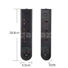 Winning Star ST-4009 Многофункциональный сетевой удлинитель 3 розетки