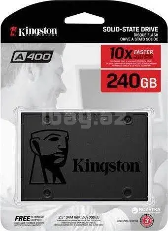 Kingston A400 240GB SA400S37/240G 2.5" SATA 3 SSD