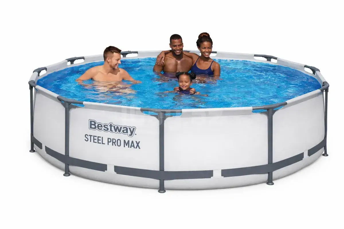 Peşəkar Bestway 56420 Steel Pro MAX Hovuz Dəsti (366x122 sm) Akustik Su Sirkulyasiyası 1