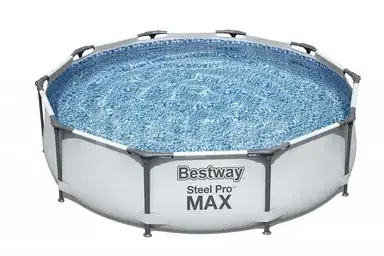 Профессиональный каркасный бассейн Bestway 56406 Steel Pro (305x76 см) с цифровой точностью сборки
