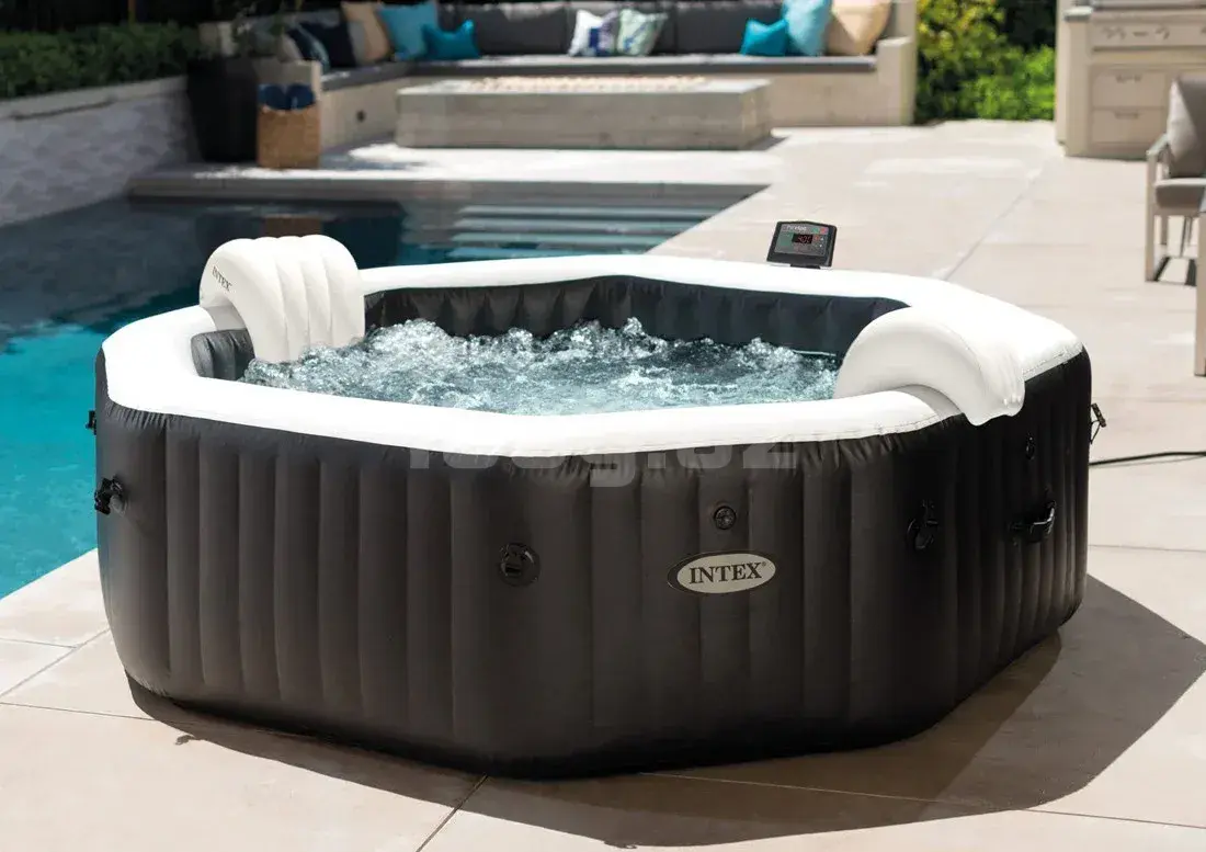 Peşəkar Intex 28462 PureSpa Jet & Bubble Deluxe (218x71 sm) Masaj Hovuzu