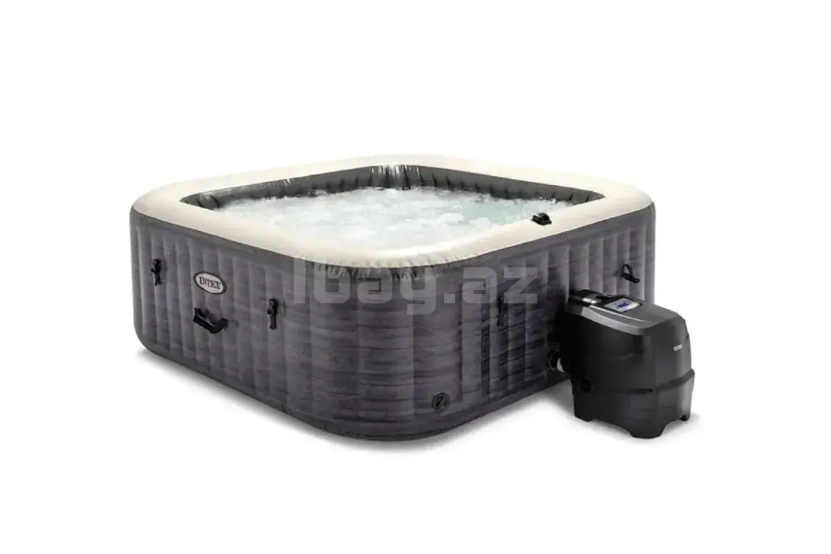 Peşəkar Intex 28452 PureSpa Jet & Bubble Deluxe (196x71 sm) Masaj Hovuzu