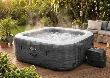 Peşəkar Intex 28450 PureSpa Jet & Bubble Deluxe (175x175x71 sm) Masaj Hovuzu