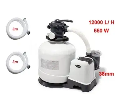 Peşəkar Intex 26652 Qum Filtr-Nasosu (12.000 L/saat)