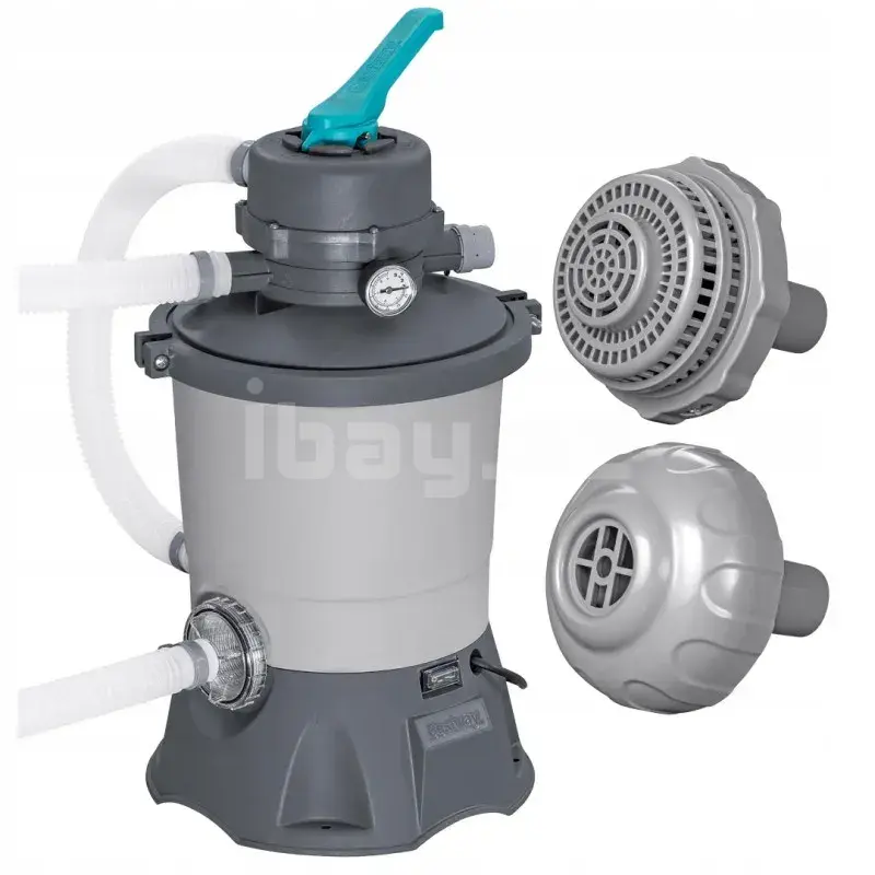 Peşəkar Bestway 58515 Qum Filtr-Nasosu (3.028 L/saat / 3.596 L/saat Sistem Gücü) 1