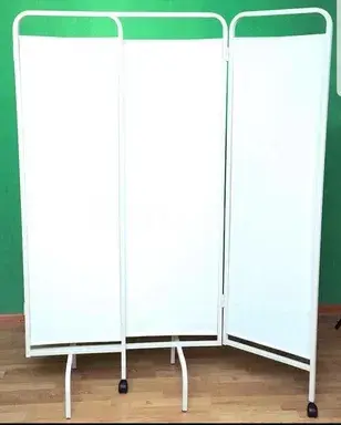 Ширма из нержавеющей стали EFM-0184 – Белая (200х175 см) 1