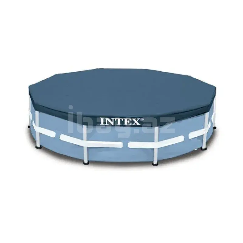 Intex 28032 hovuz tenti | 457 sm Metal Frame hovuz örtüyü 1