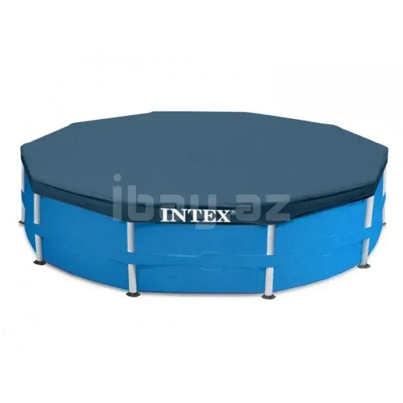Intex 28031, hovuz tenti, hovuz örtüyü, Metal Frame hovuz, Intex aksesuarı, PVC hovuz örtüyü, hovuz qoruyucu örtüyü, 366 sm hovuz tenti