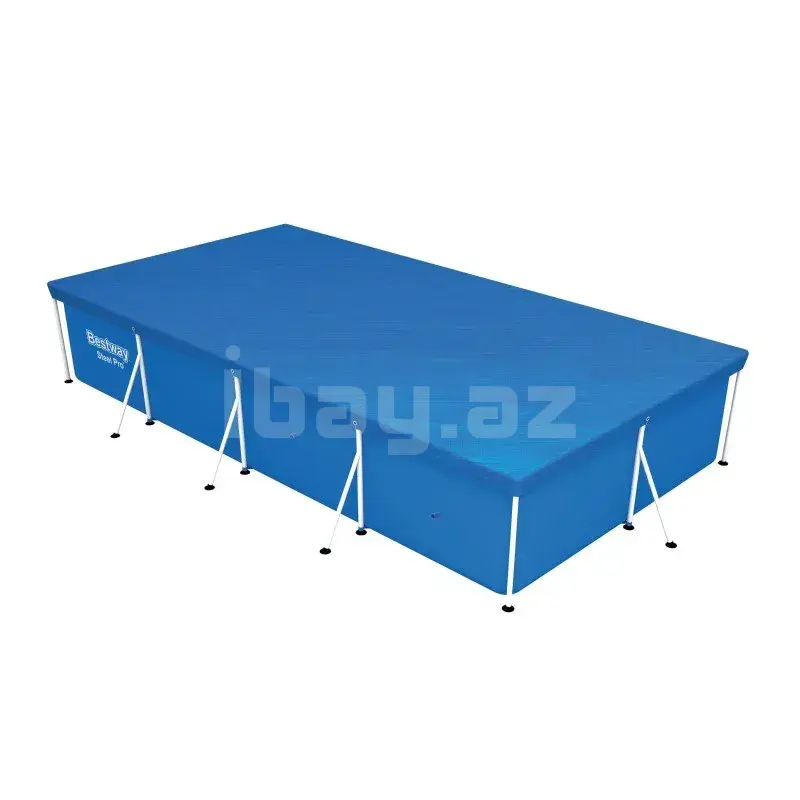 Bestway 58107 hovuz tenti | 400x211 sm karkas hovuz örtüyü
