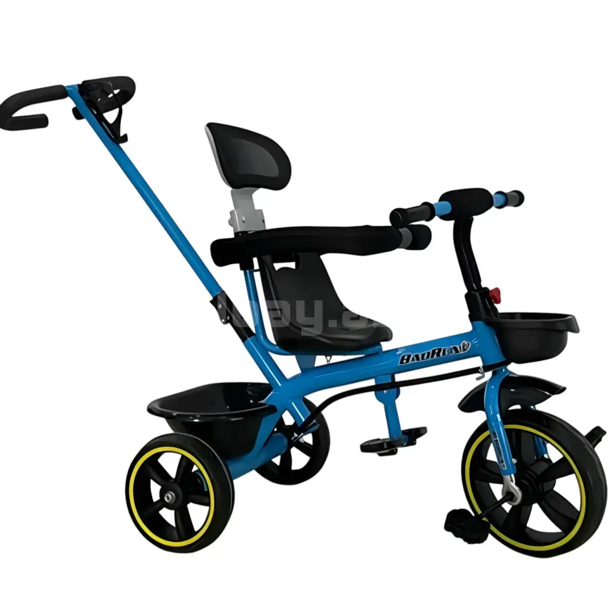 Uşaq üçtəkərli velosipedi 608-KZ197, mavi, 6 yaşa qədər